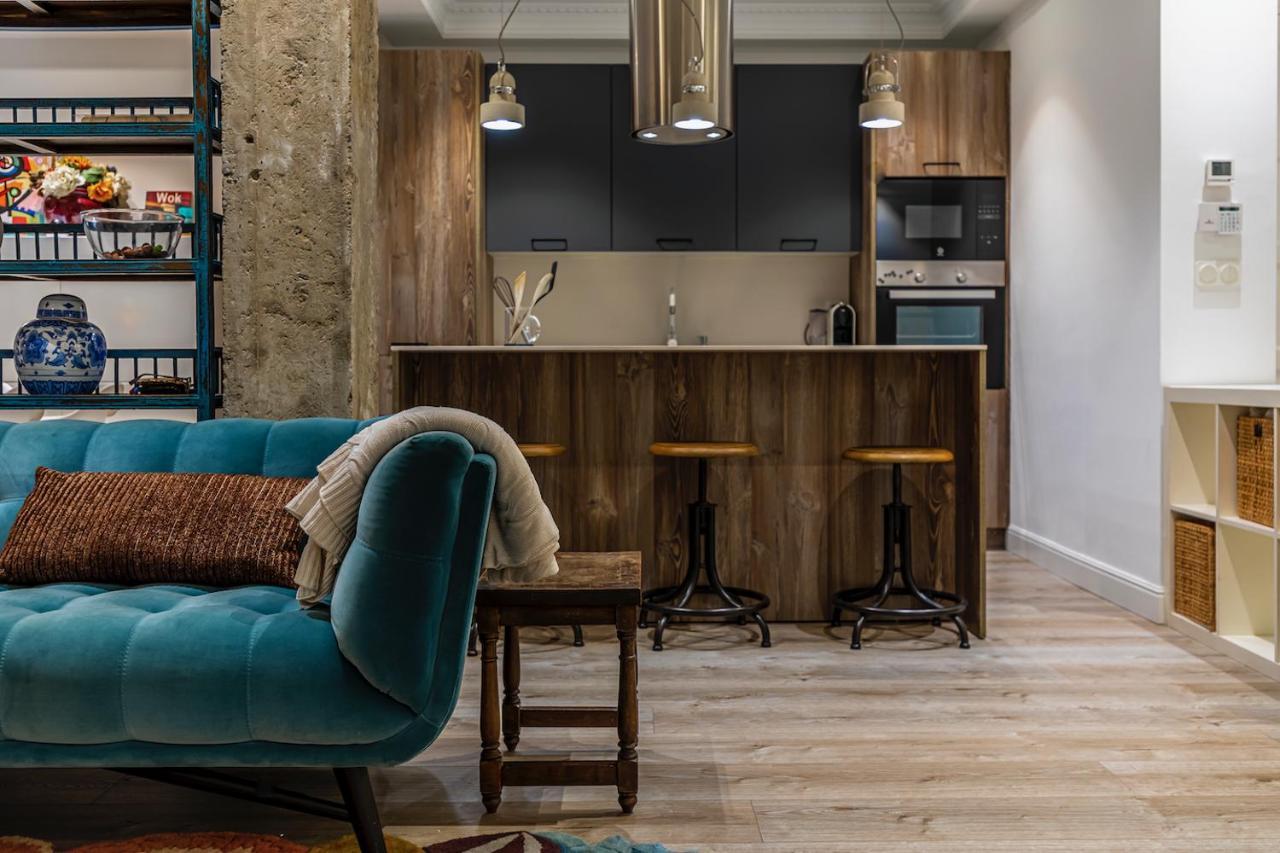 110 M2 Central Apartment In Abando Close To Guggenheim With Parking Bilbao Exterior foto