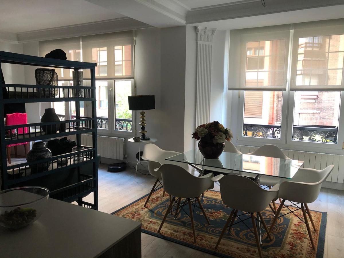 110 M2 Central Apartment In Abando Close To Guggenheim With Parking Bilbao Exterior foto