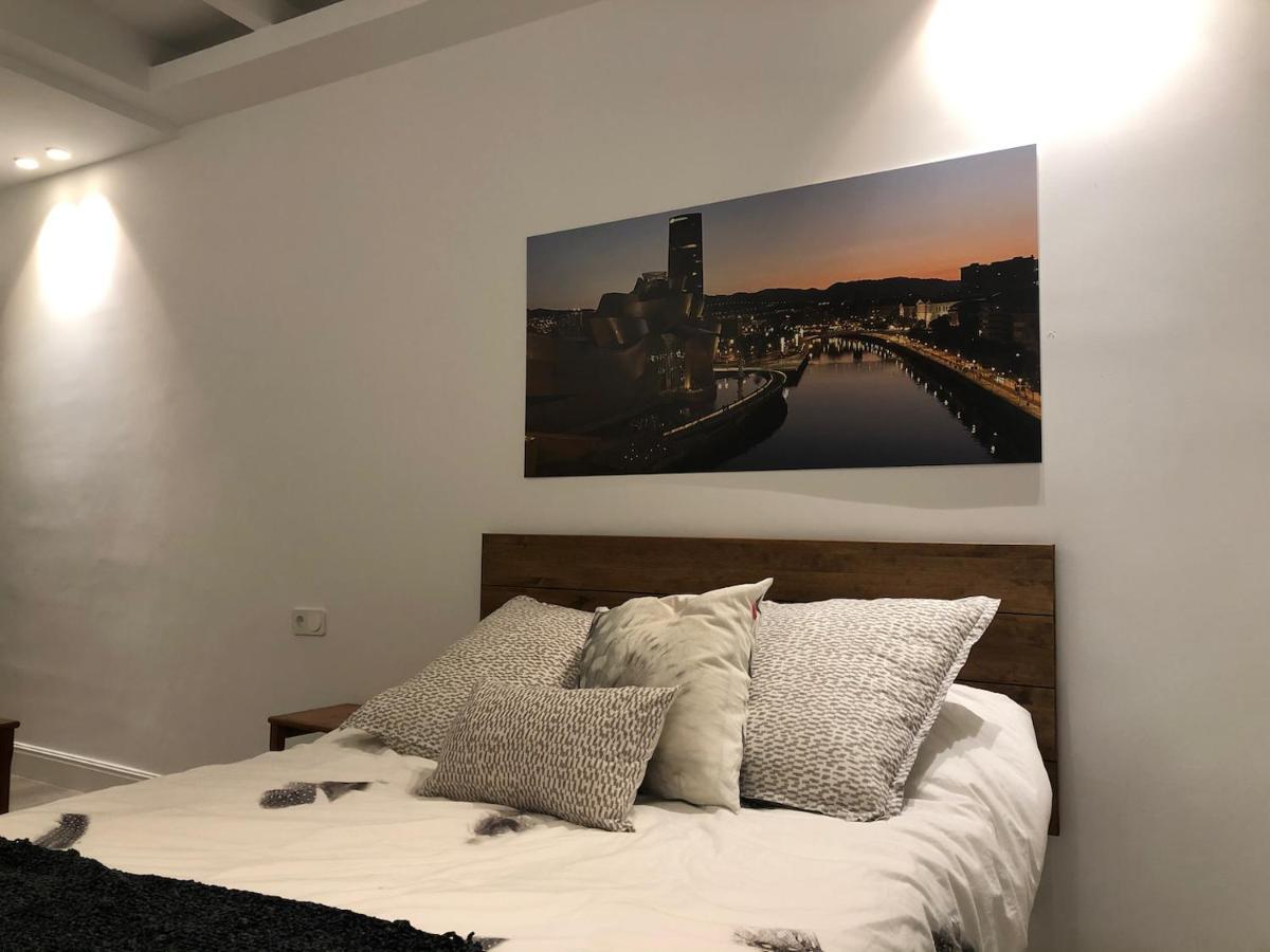 110 M2 Central Apartment In Abando Close To Guggenheim With Parking Bilbao Exterior foto