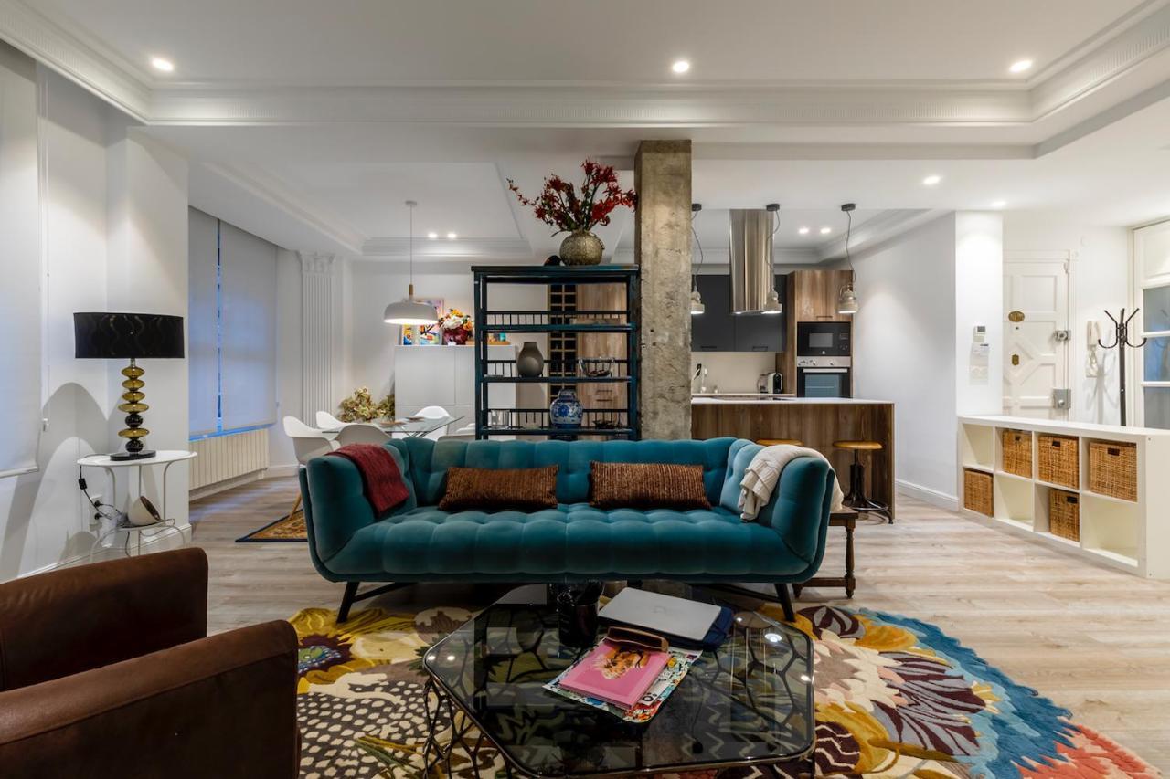 110 M2 Central Apartment In Abando Close To Guggenheim With Parking Bilbao Exterior foto